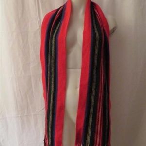 JOHNSTONS 100% LAMBSWOOL "STRIPED" SCARF